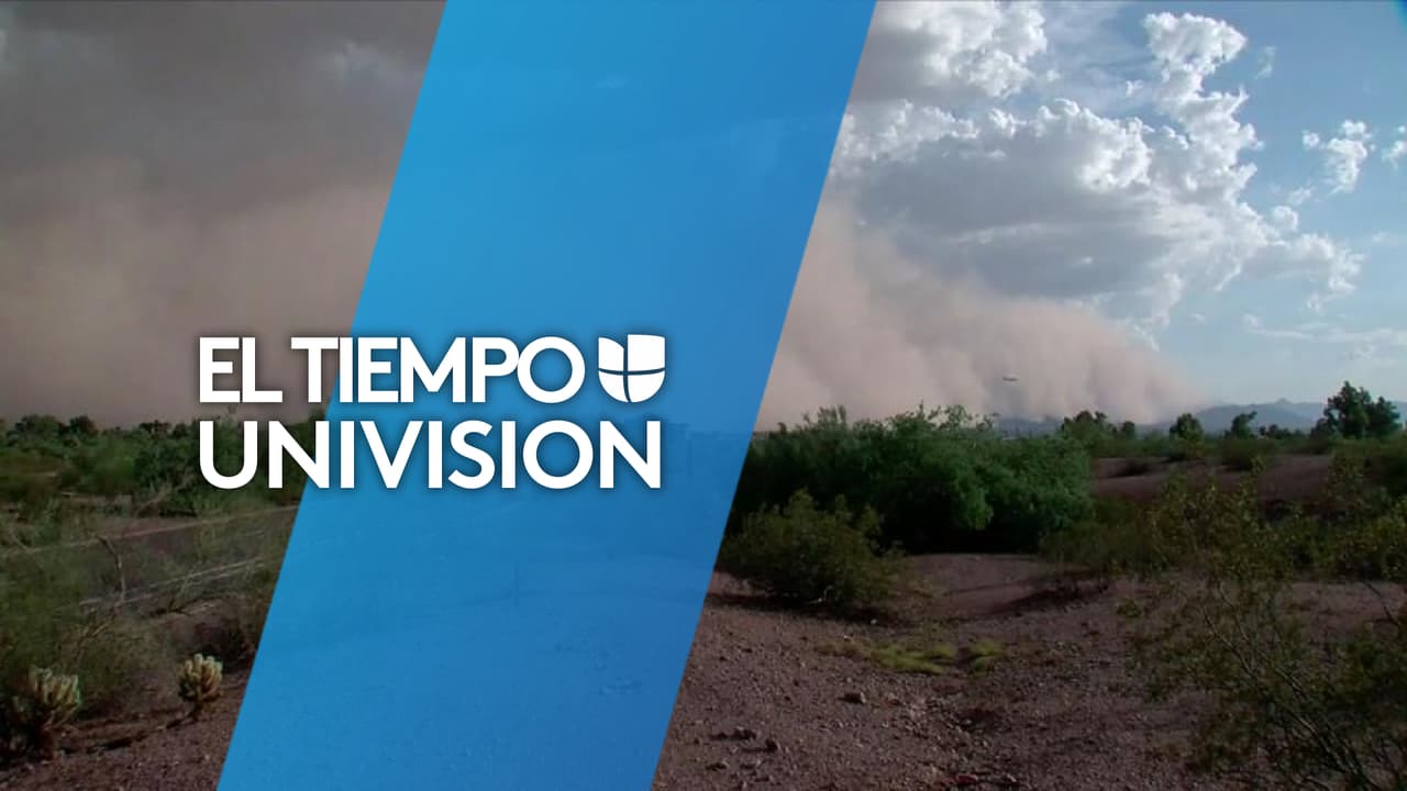 Actualidad del tiempo: humedad y el calor excesivo en el centro y sur de Arizona, al norte las temperatura no llegarán a los 80ºF