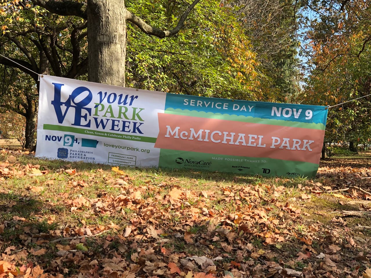 El Día de servicio es el 9 de noviembre.