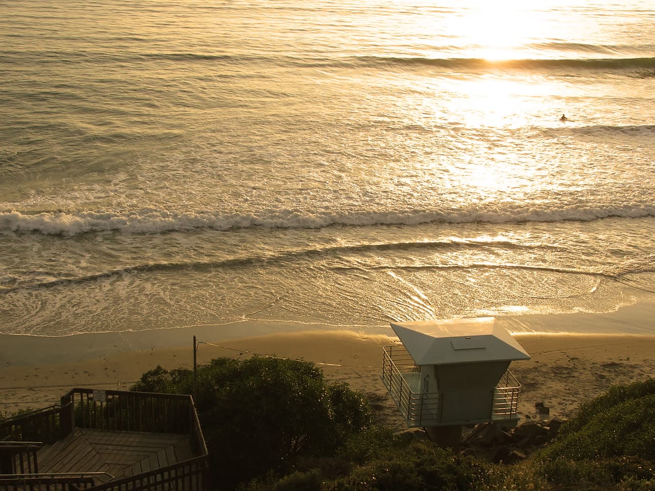 Carlsbad en Encino Creek en el condado de San Diego.