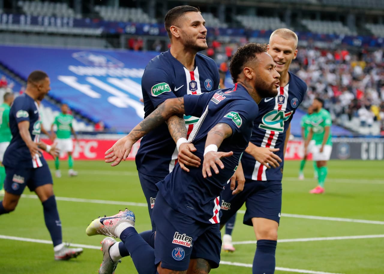 ¡PSG campeón de la Copa de Francia! | Neymar apareció a los 14' para marcar el solitario gol del partido; Mbappé salió lesionado del terreno de juego.