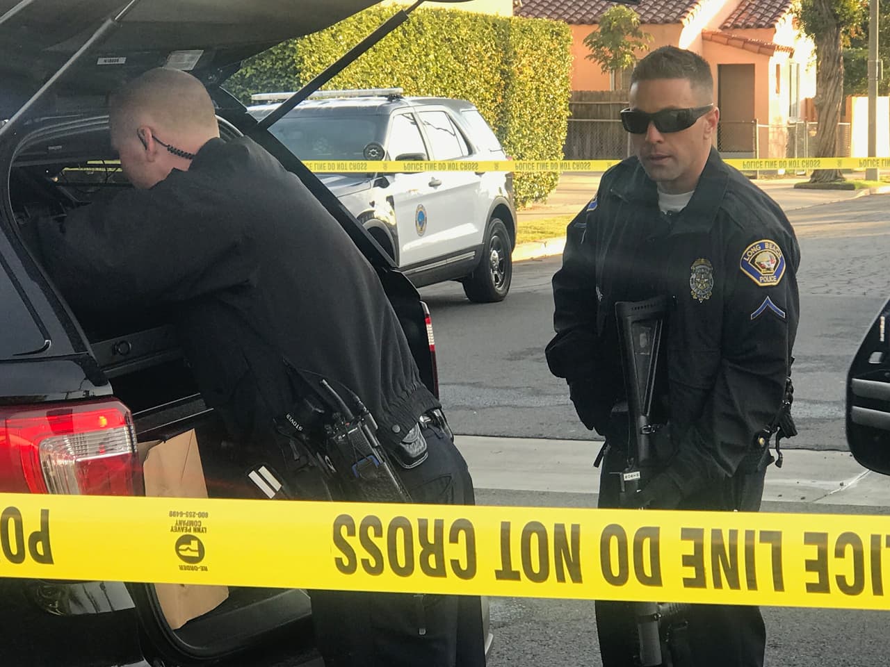 Policía de Long Beach detiene a dos sospechosos tras persecución