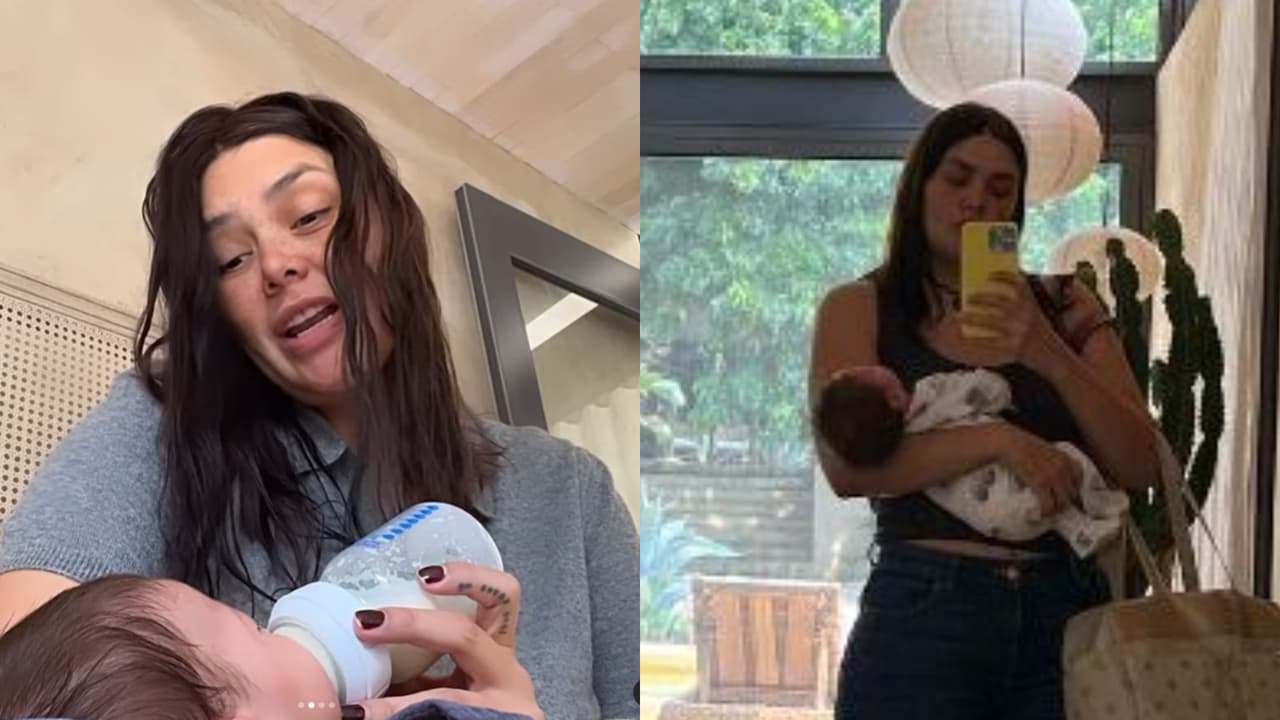 Yuridia presume cómo se ve su hijo Benicio, quien nació apenas hace dos meses.