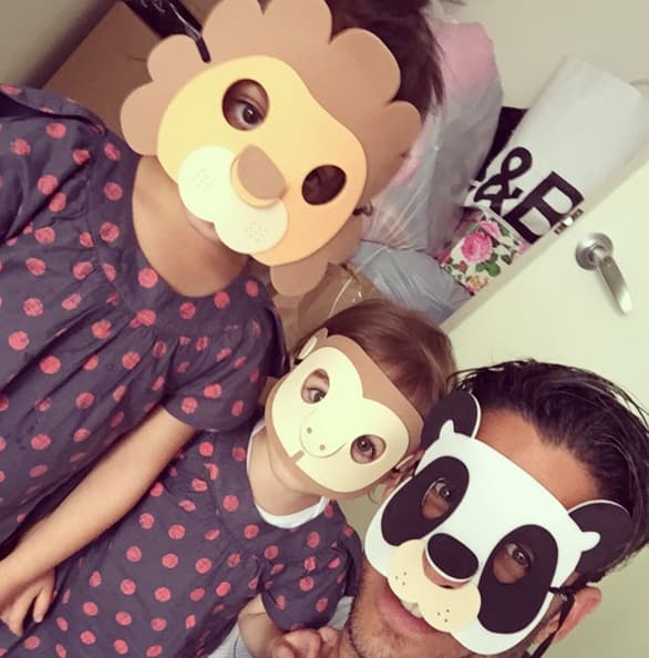 En agosto del 2013 se convirtió nuevamente en padre, ahora de la pequeña Olivia.