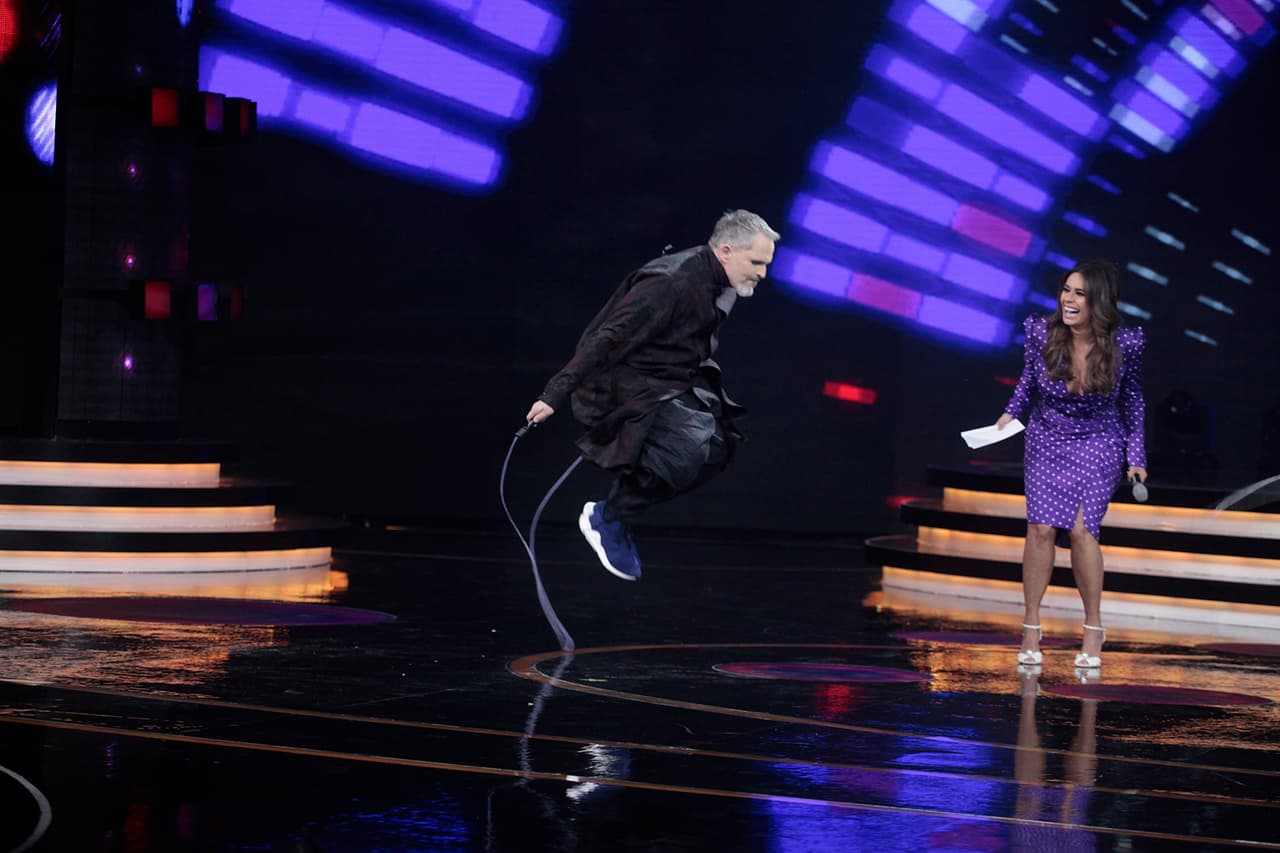 'Don Diablo', como lo bautizó Albertano, lo hizo bastante bien. Aunque al final reconoció que le faltaba el aire por el esfuerzo.