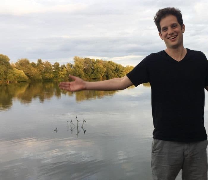 Gershkovich en Moscú, en agosto de 2019. Ganó premios por su trabajo en el Moscow Times y luego se pasó a la Agence France-Presse.