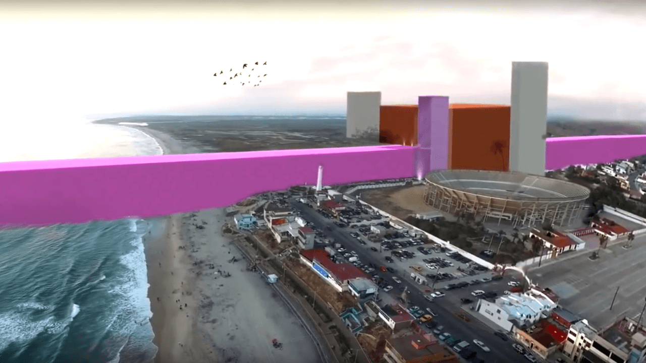 Plaza Monumental de Toros en Playas de Tijuana.