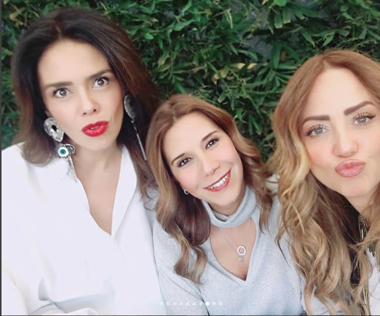 Andrea Legarreta celebró las fiesta navideñas rodeada de amor.