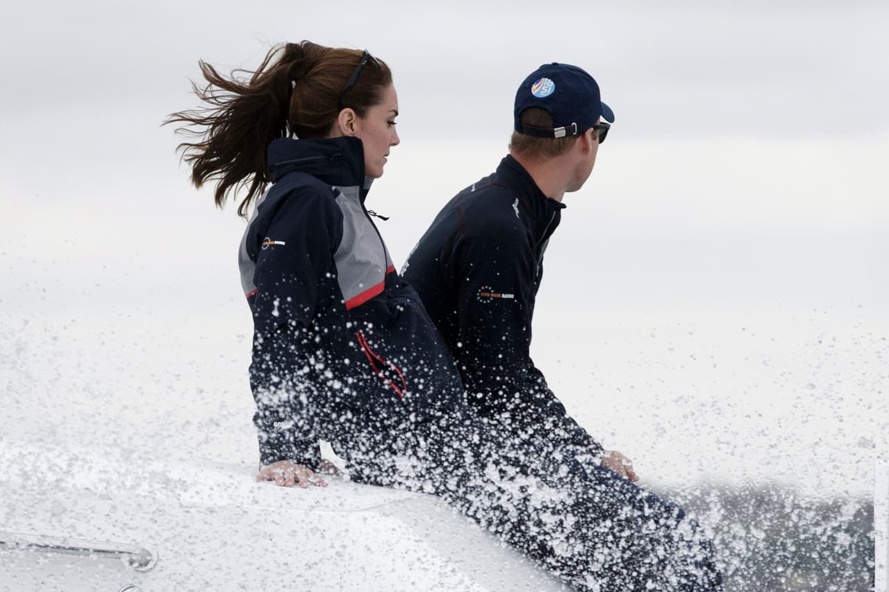 Kate sólo lo trae recogido cuando practica algún deporte.