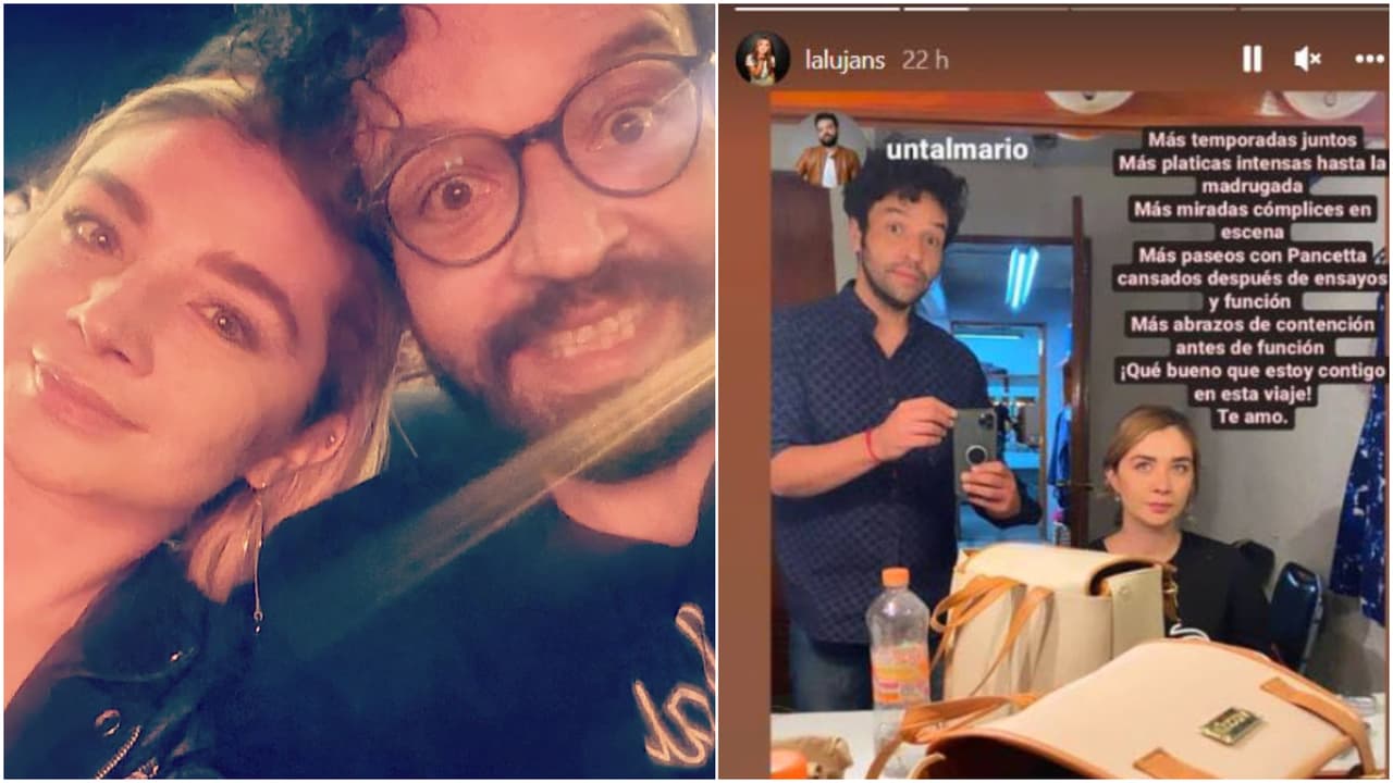Daniela Luján dedicó un romántico mensaje a su novio.