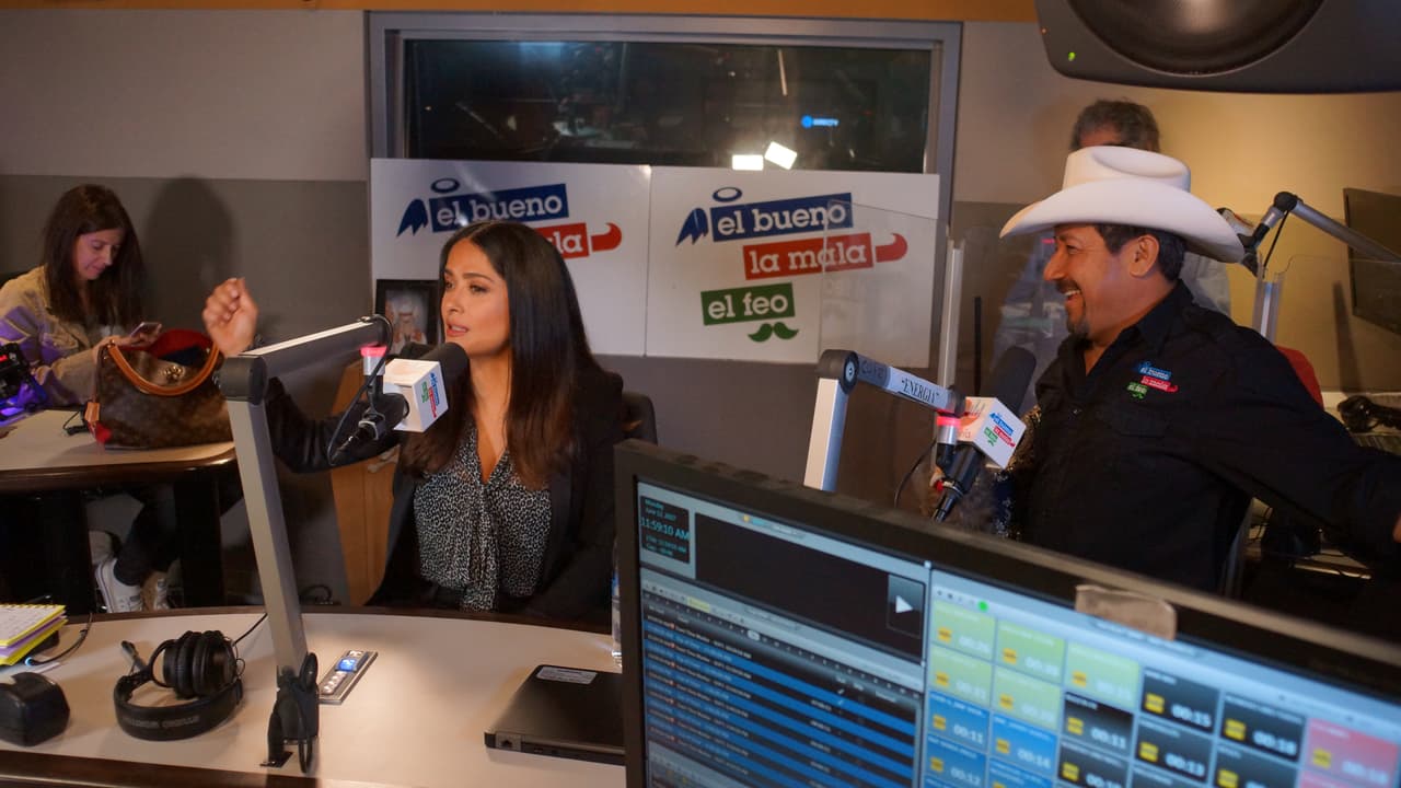 Así fue la divertida entrevista de 'El Bueno, La Mala y El Feo' con Salma Hayek.