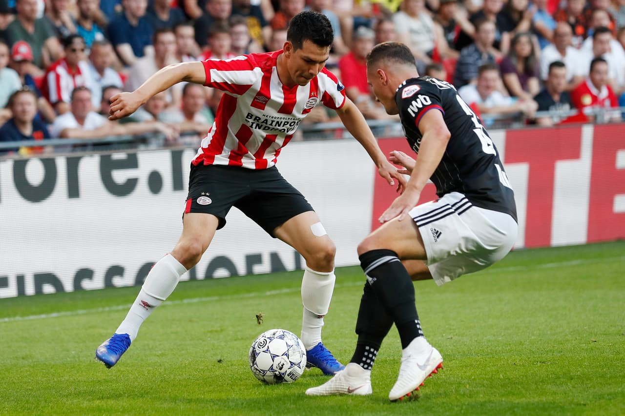 En esa temporada, la 2018-2019, Hirving Lozano debutó con el PSV, aunque fueron los últimos del Grupo B con dos puntos.