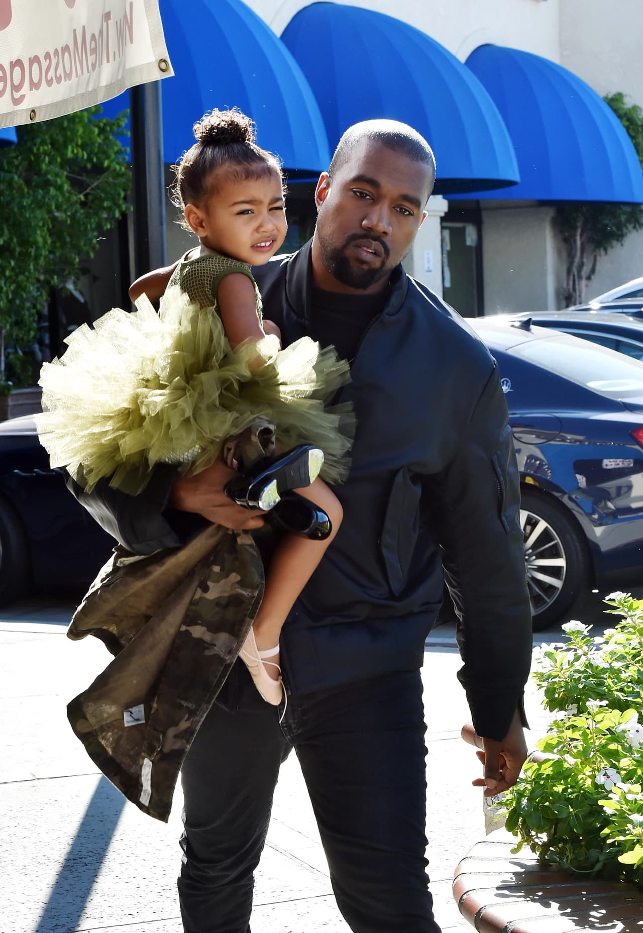 North ya ha dejado claro que no le gustan los paparazzi.
