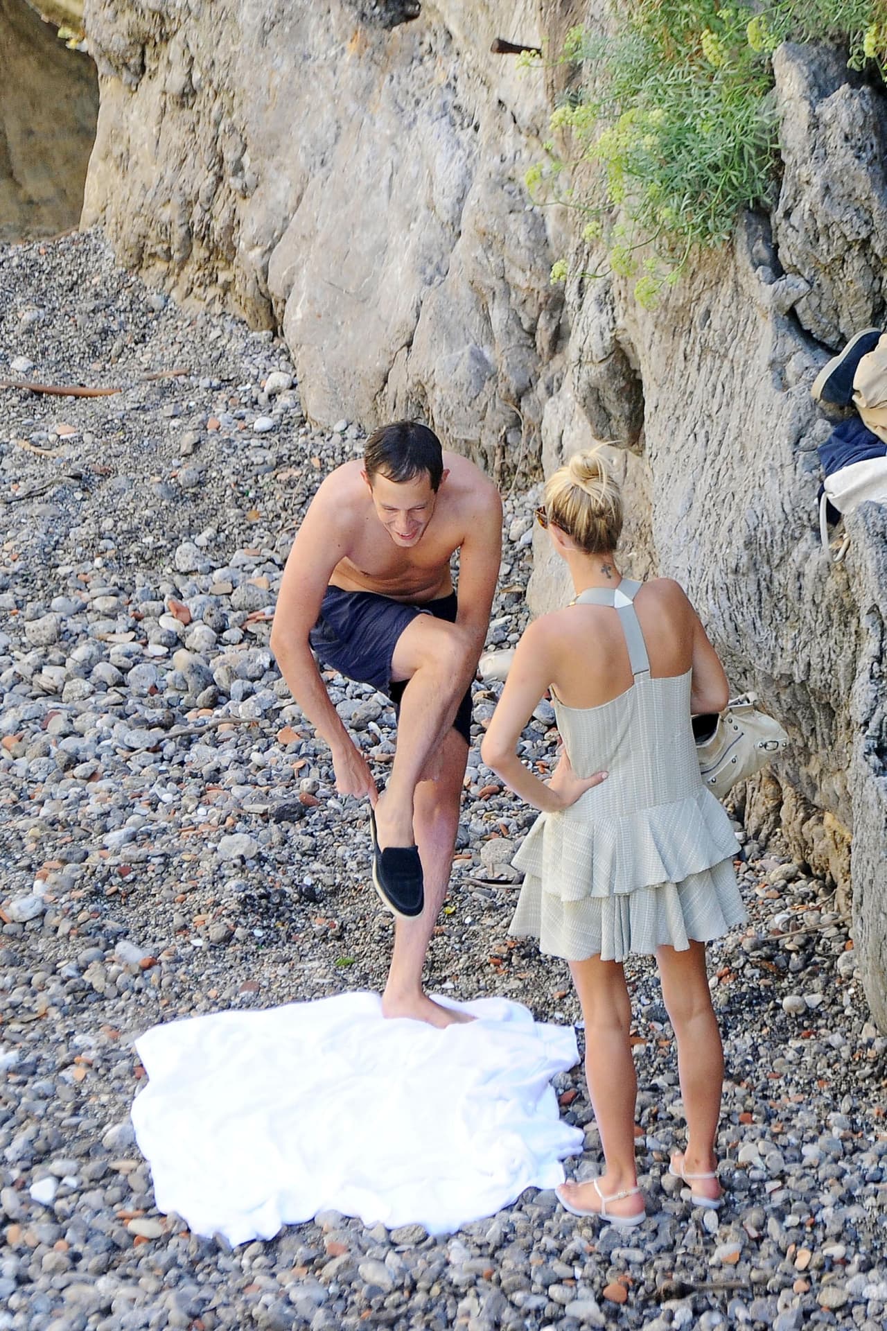 Tenía muchas ganas de sumergirse.