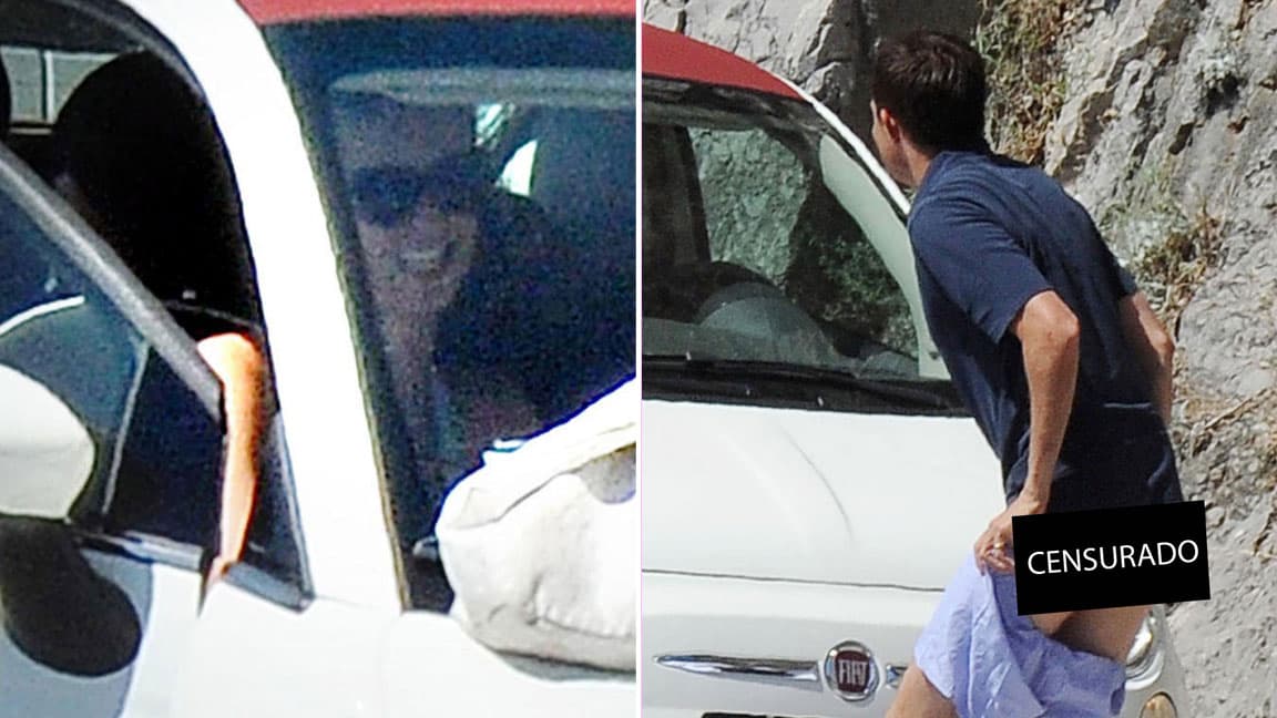 Pero su chistecito quedó captado ante las cámaras.