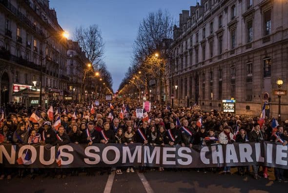 Sin embargo, la suma en toda Francia se acerca a los cuatro millones de manifestantes