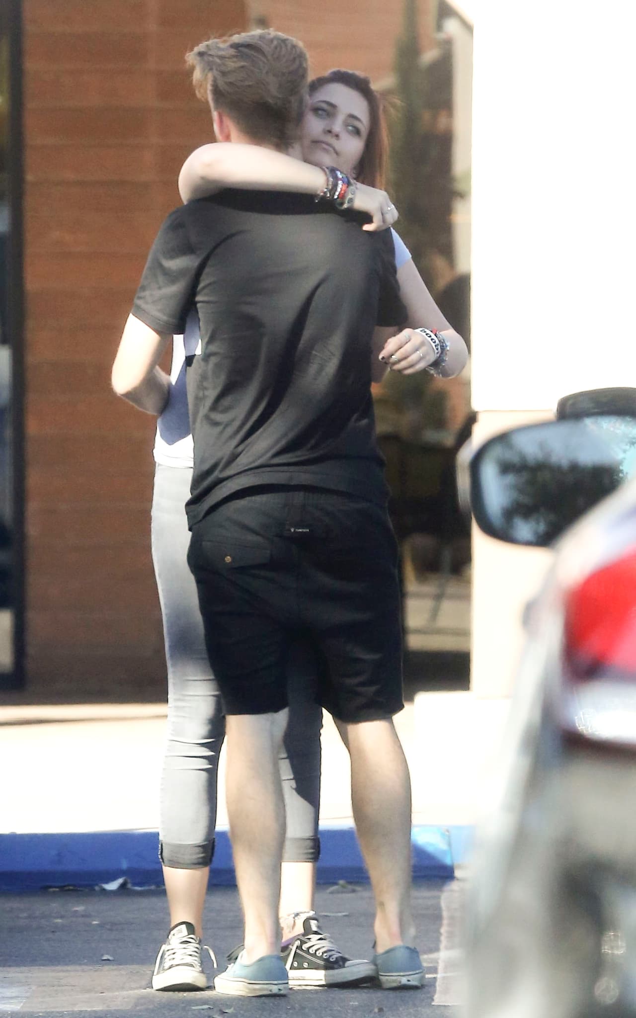 Se ve que son muy cariñosos.