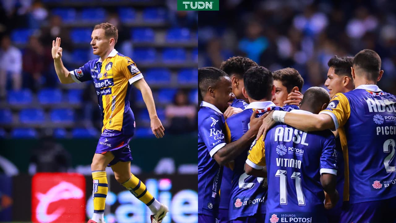 Noche de golazos y San Luis vence a Puebla sobre el tiempo