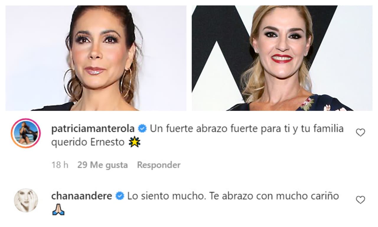Paty Manterola y Chantal Andere le hicieron saber el cariño que le tienen en estos difíciles momentos. 
<br>