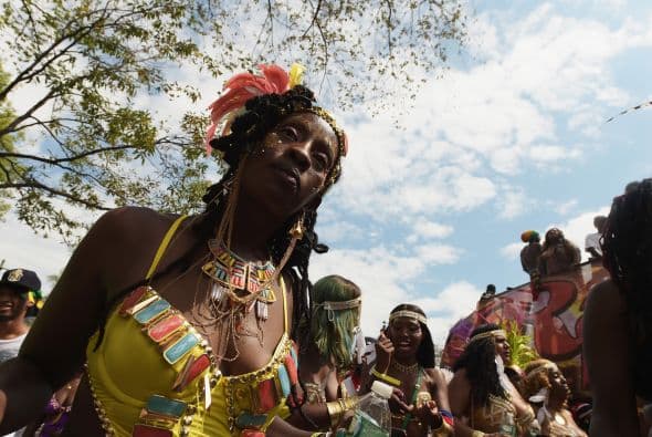 Las calles de Nueva York se llenaron de colorido. Cientos de personas recordaron sus raíces caribeñas.