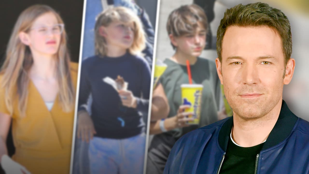 Ellos son los tres hijos de Ben Affleck que ya están conviviendo con JLo