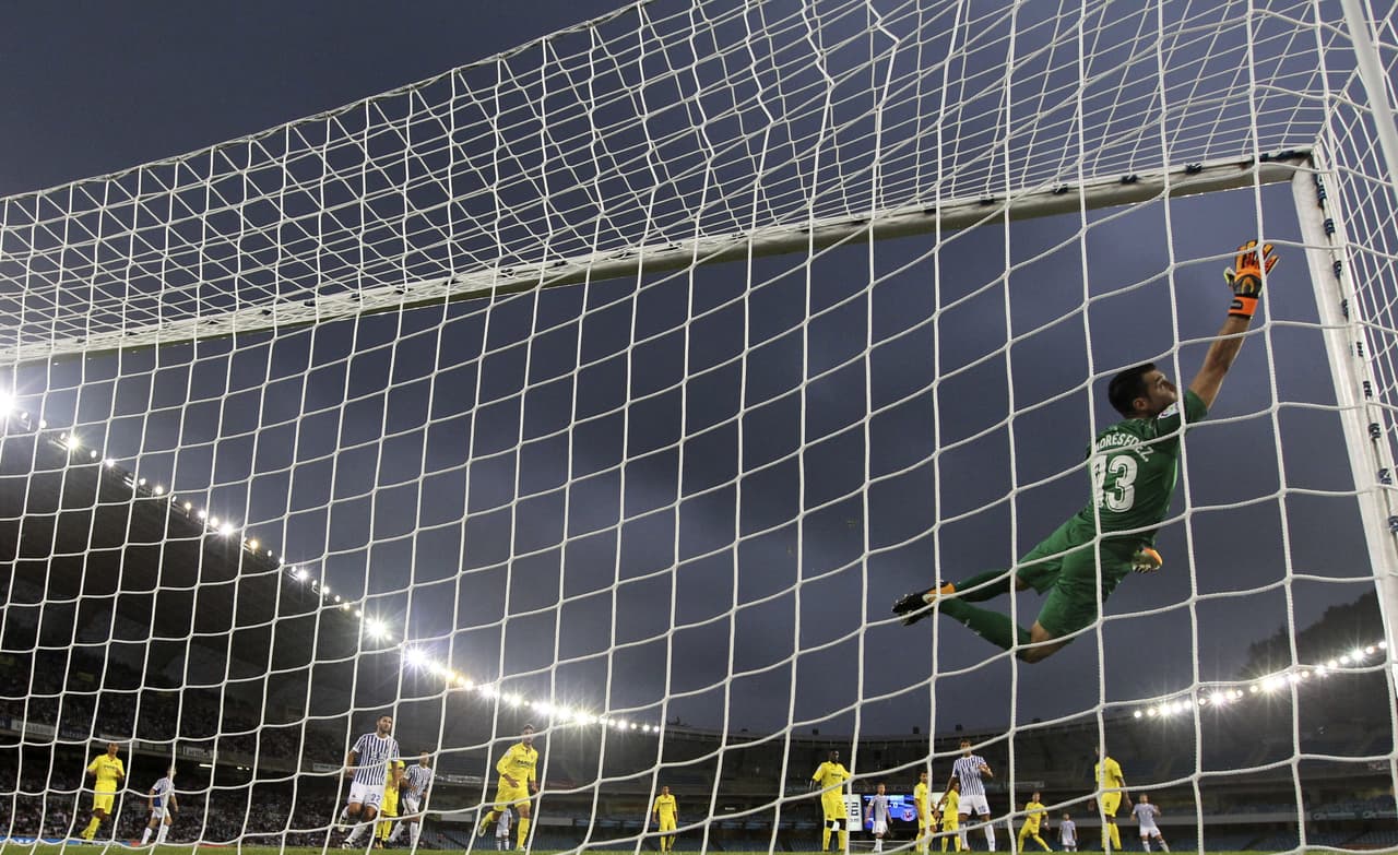 Como en esta atajada impresionante.