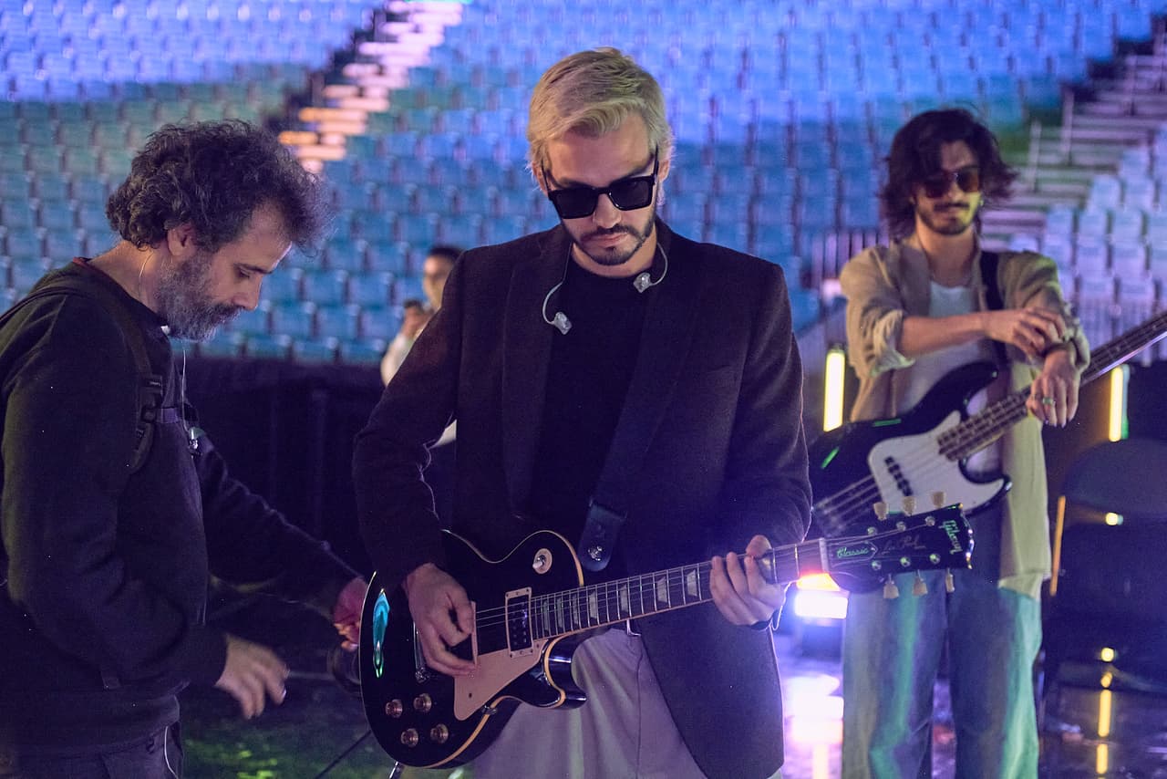 Morat en los ensayos de los Latin AMAs 2024