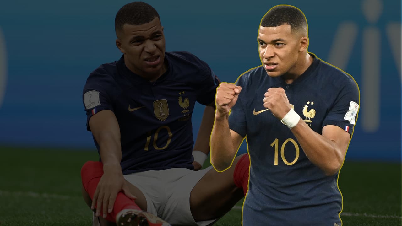 Revisan a Kylian Mbappé la rodilla equivocada y dan mal diagnóstico