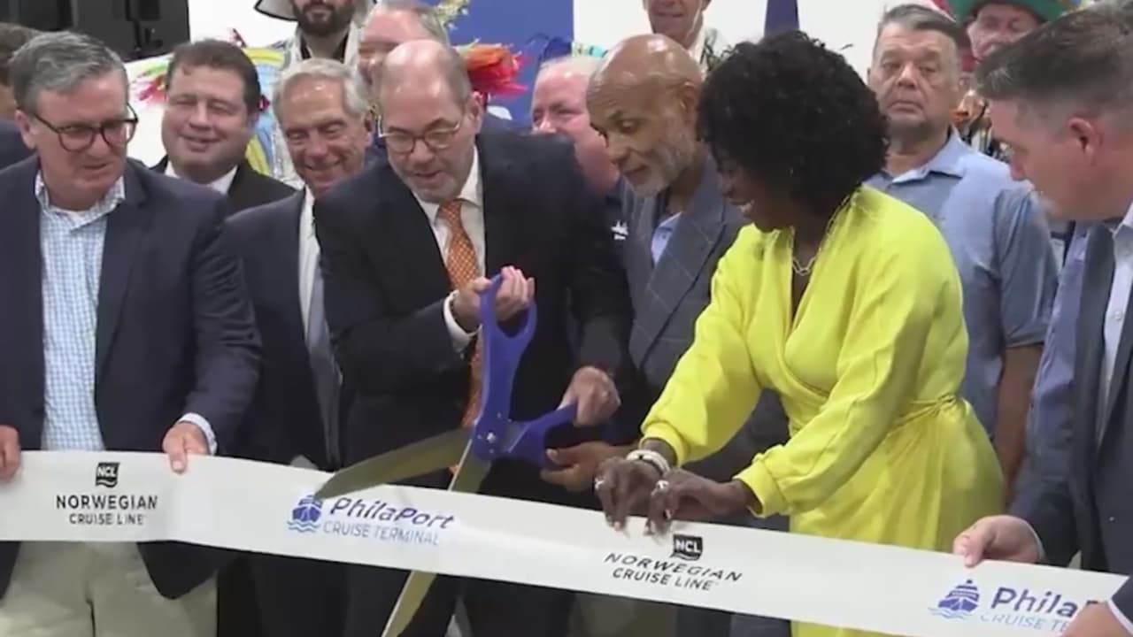 Inauguran la tan esperada terminal de cruceros en el sur de Filadelfia