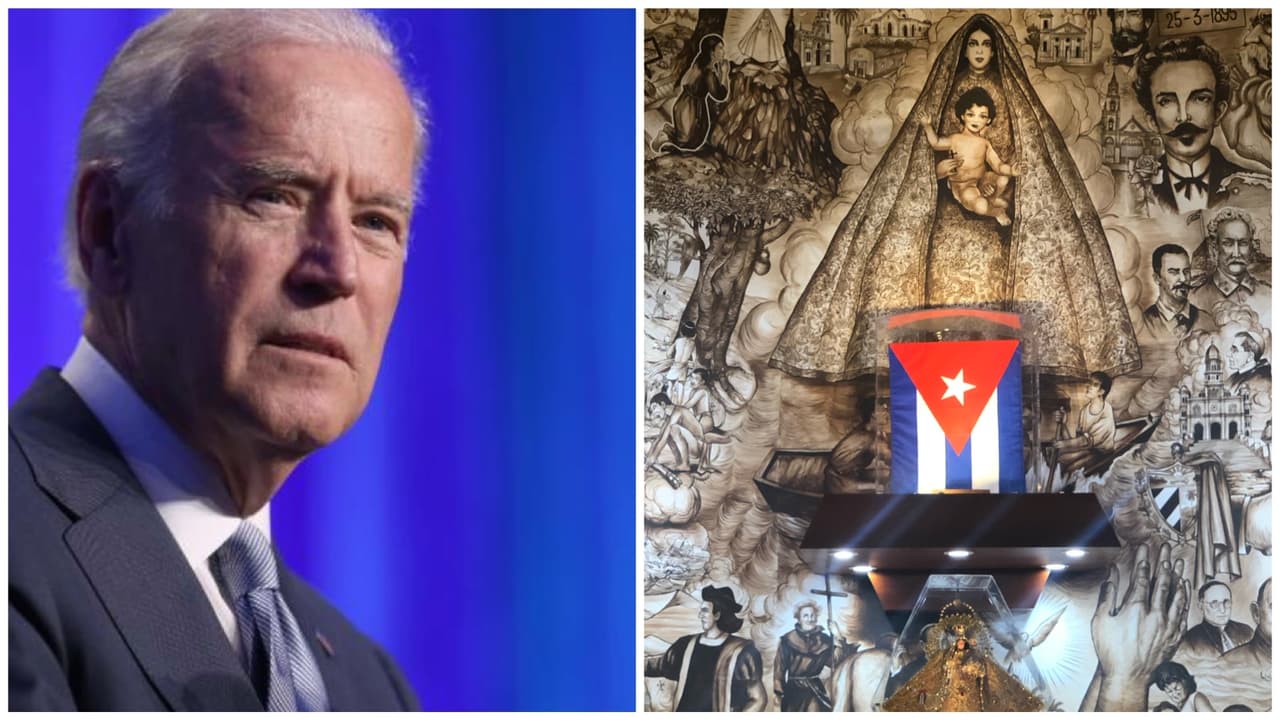 “Que el amor y la compasión que Cachita inspira llene los corazones de sus creyentes”: Biden a los cubanos