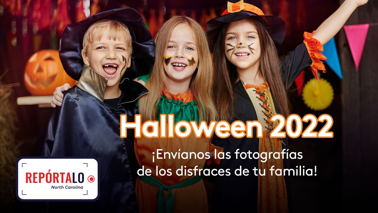 Comparte con Univision 40 North Carolina las fotos de los disfraces de tu familia este Halloween 