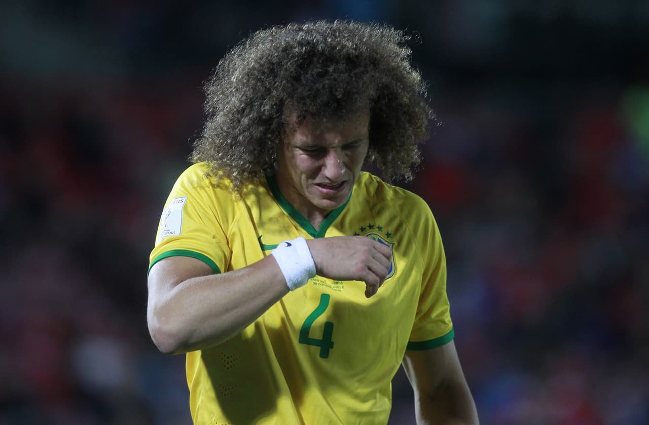 David Luiz no jugará con Brasil ante Venezuela por lesión
