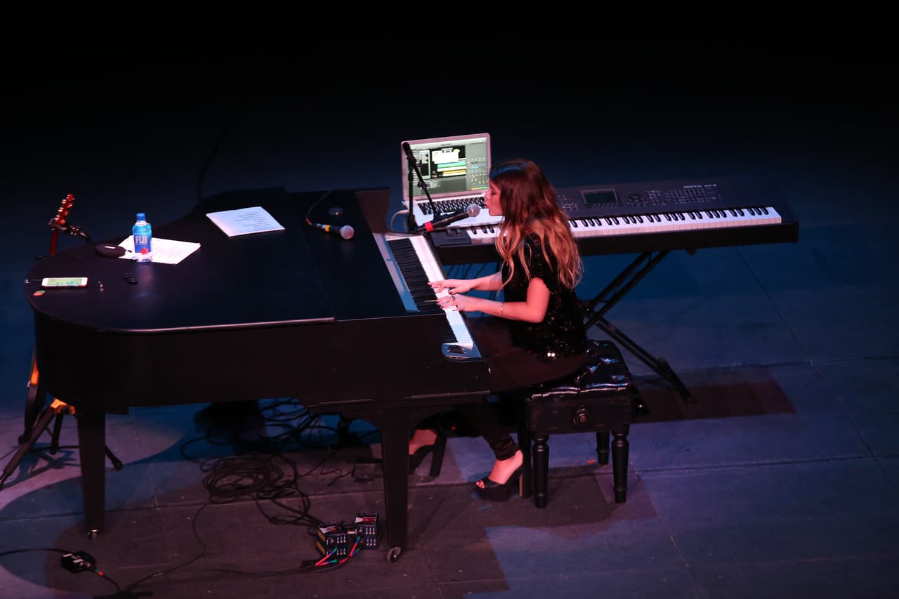 Pablo Alborán y Sofía Reyes embelesaron con su voz y talento a sus fans