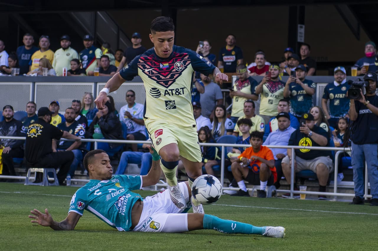 América goleó 5-2 a León en amistoso disputado en el PayPal Park de San José, California.