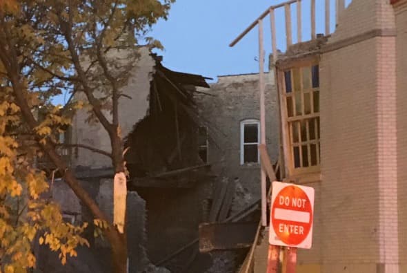 Colapsa Iglesia en Wicker Park, no se reportan heridos