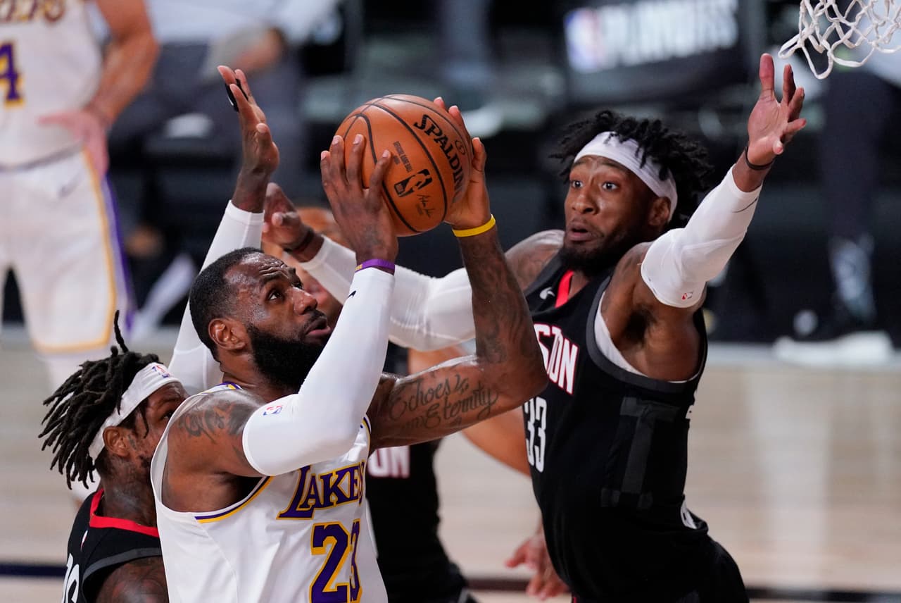 Con Lebron y Rondo inspirados, Lakers se adelanta en la serie ante Houston