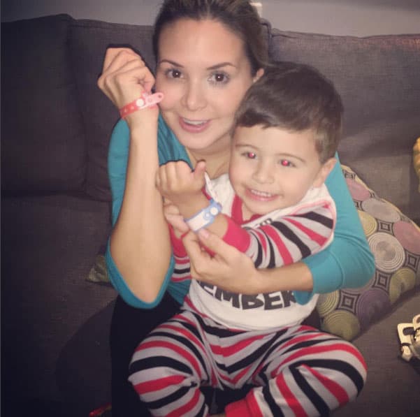 Ella es madre de Tati, así le dice de cariño a su pequeño hijo.