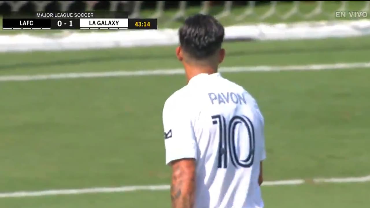 ¡Pavón dejó ir el segundo! LA Galaxy volvió a ’tocar la puerta’