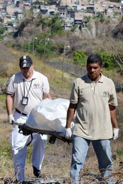 La tasa de homicidios en Honduras, según las Naciones Unidas, es de 92 por cada 100 mil habitantes.