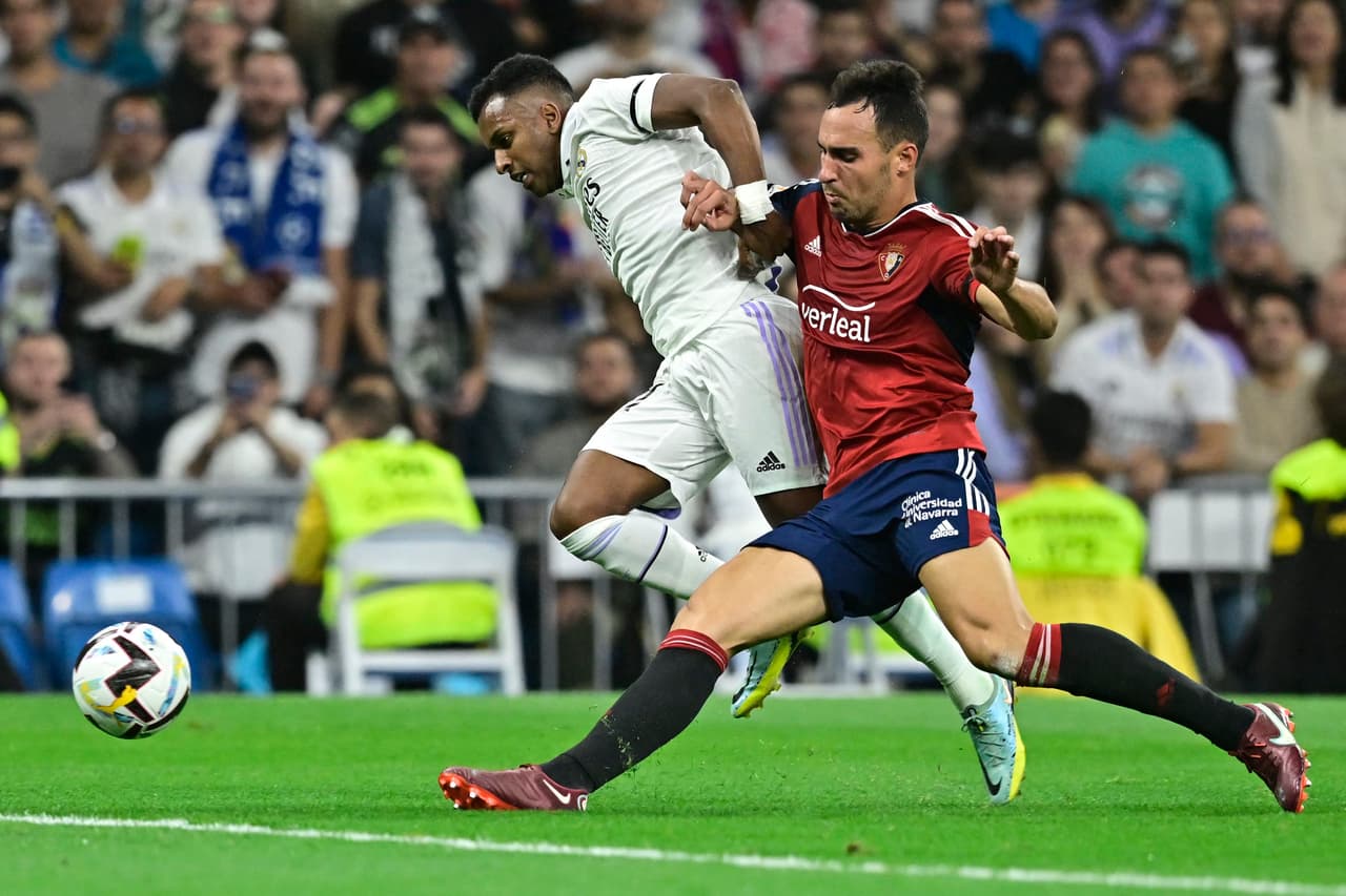 Osasuna salió a dar un juego bastante valeroso y sin temor a la aduana que representa el Santiago Bernabeu.