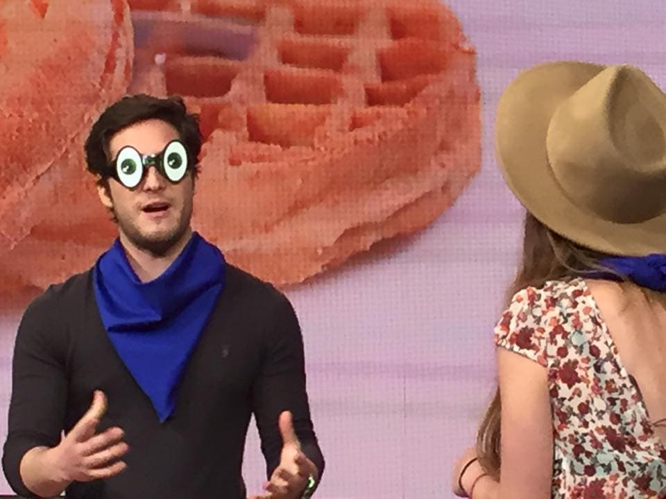 Nat y Diego hicieron muy buen equipo en este juego.