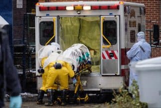 El traslado del médico sierraleonés Martin Salia al Nebraska Medical Center.