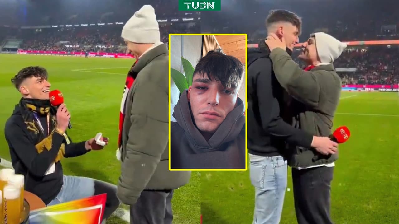 Árbitro Pascal Kaiser es golpeado en su casa tras pedirle matrimonio a su novio