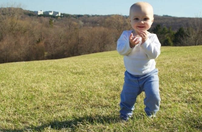 La bebé Maddox, en la página que se abrió en gofundme.com para ayudar a la familia.