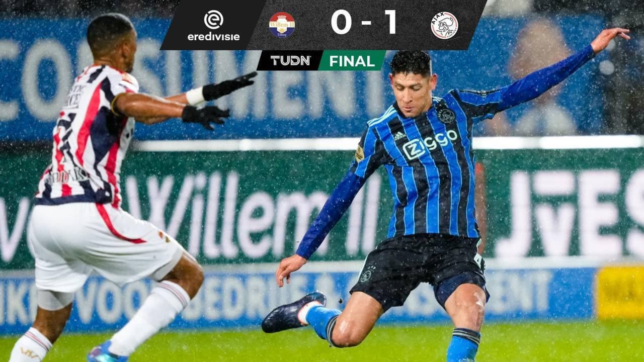 Edson Álvarez fue titular en el triunfo del Ajax ante Willem II en la Eredivisie