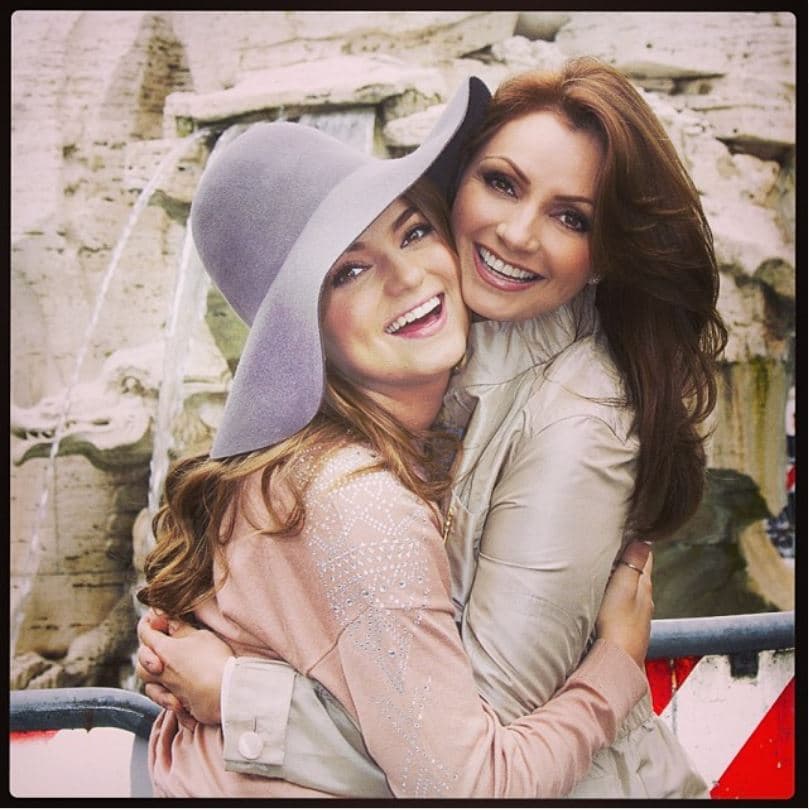 Angélica Rivera y Sofía Castro