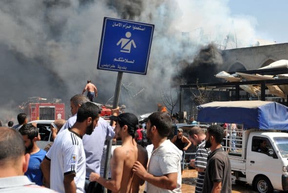 Las explosiones coincidieron con el rezo musulmán del viernes, por lo que los templos estaban muy concurridos.