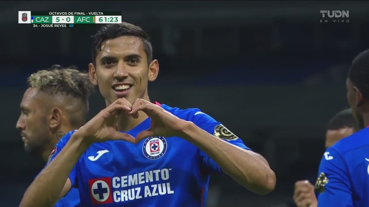 Y llegó el quinto… Reyes puso la ‘manita’ de Cruz Azul