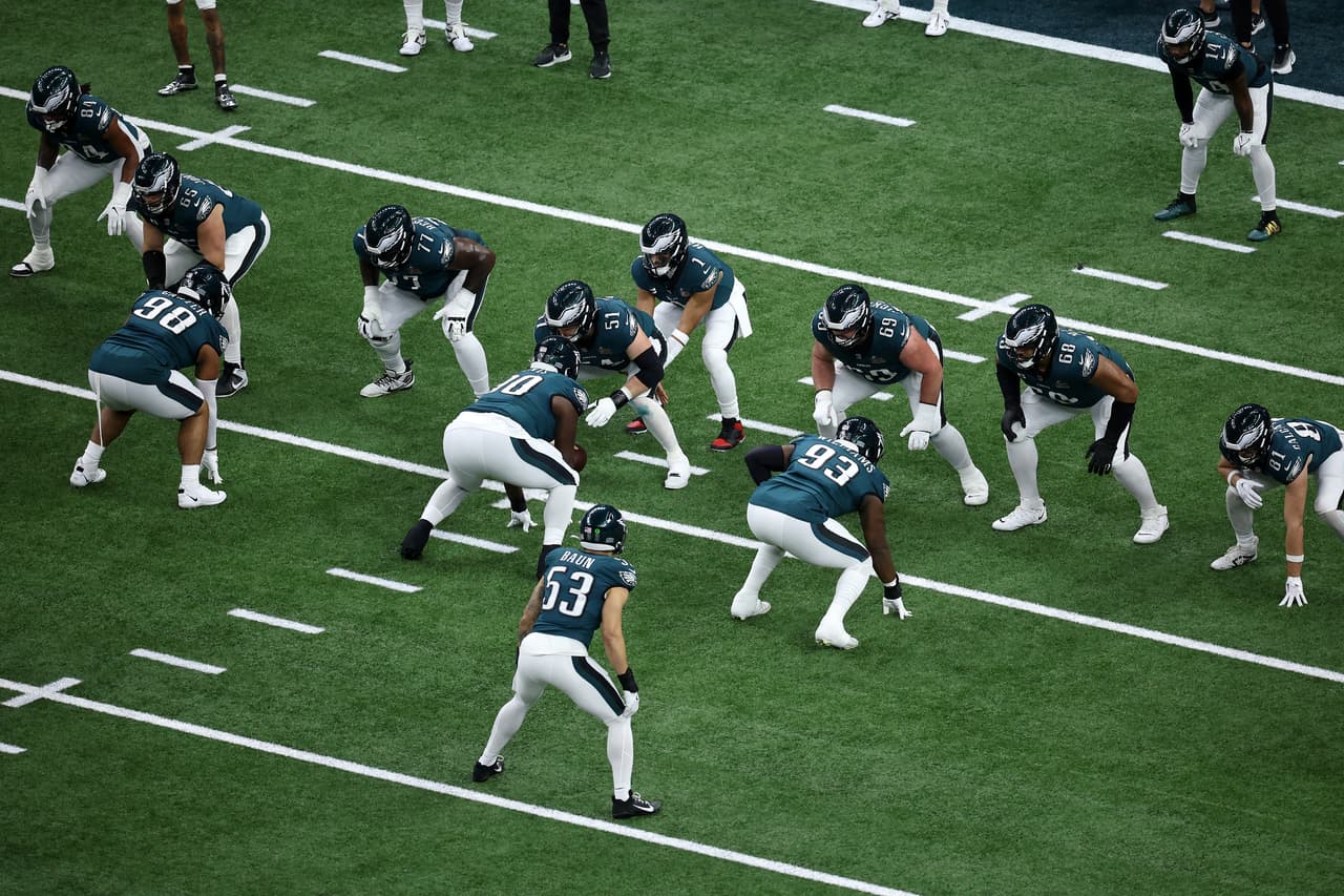 Los Philadelphia Eagles se preparan para el Super Bowl LIX contra los Kansas City Chiefs en el Caesars Superdome.