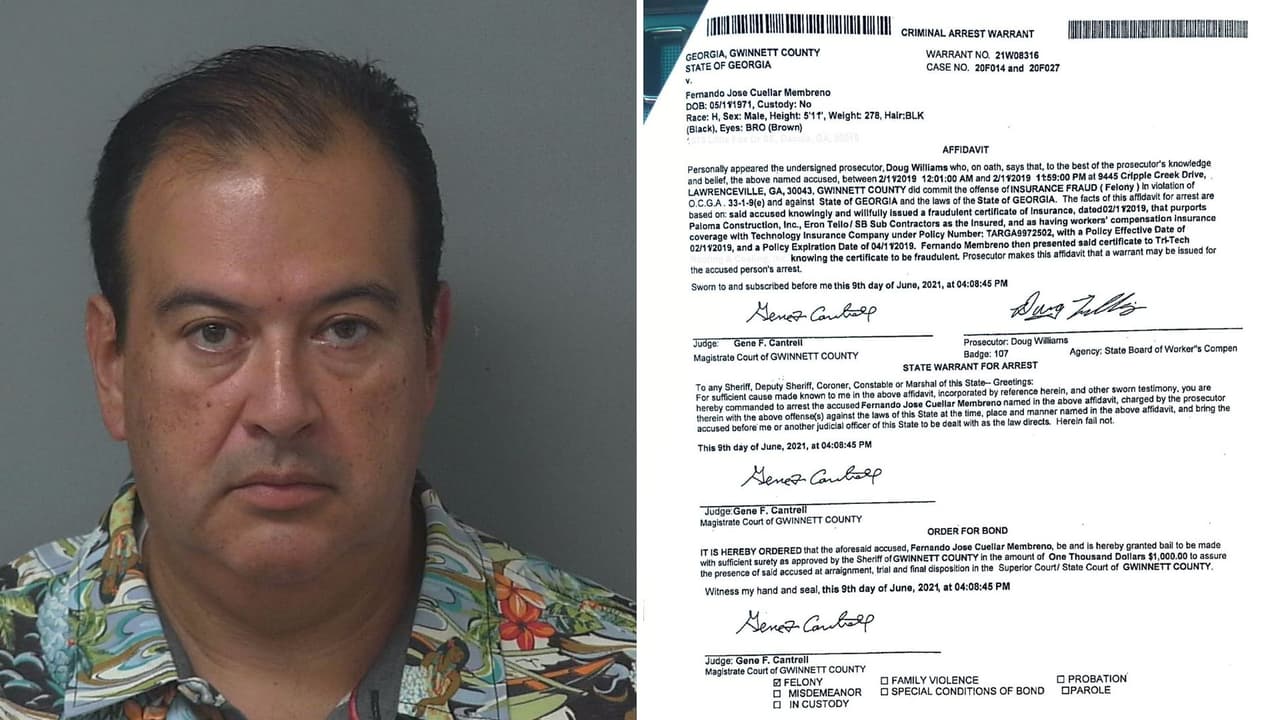 Arrestan en Gwinnett a hombre acusado de estafar más de $ 700,000 por la venta de seguros falsos