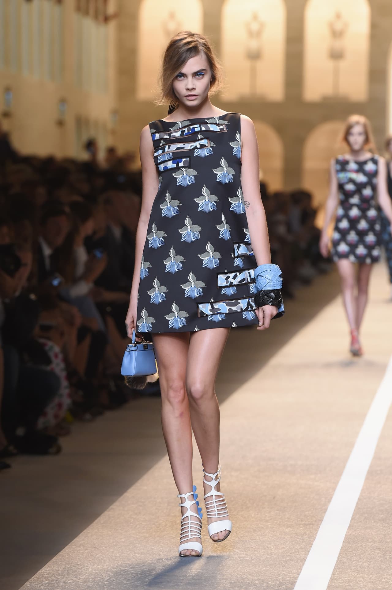 Decenas y decenas de pasarelas vieron su constante evolución como modelo y personalidad.